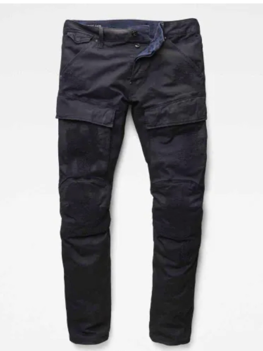 G-STAR AIR DEFENCE 5620 3D SLIM Cargo PANTS Dark Blue Sz W36 L32